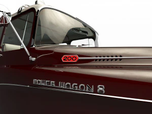 dodge town wagon 4x4 3D Model