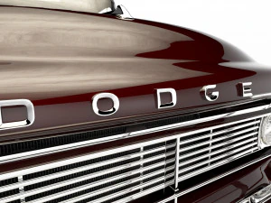 dodge town wagon 4x4 3D Model