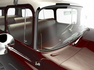 dodge town wagon 4x4 Modello 3D