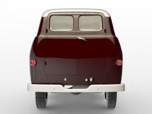 dodge town wagon 4x4 Modello 3D