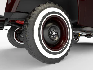 dodge town wagon 4x4 3D Model