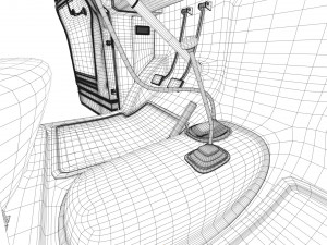 dodge town wagon 4x4 Modello 3D