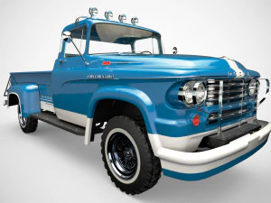 Dodge Power Wagon 1959 Modelo 3D