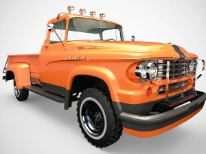 dodge power wagon 1959 3D Model