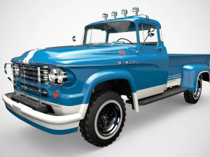dodge power wagon 1959 3D Model