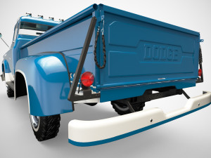 dodge power wagon 1959 Modelo 3D