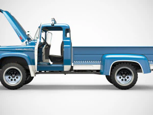 dodge power wagon 1959 3D Model