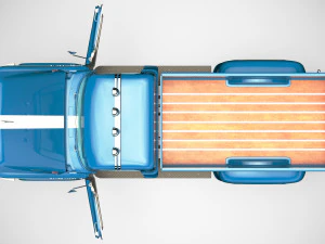 dodge power wagon 1959 3D Model