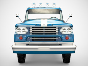 dodge power wagon 1959 Modelo 3D