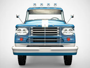 dodge power wagon 1959 3D Model