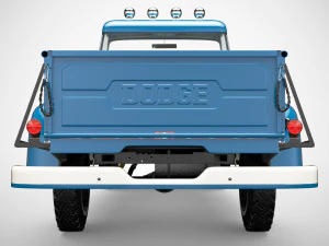 dodge power wagon 1959 3D Model