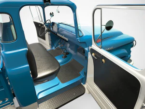dodge power wagon 1959 3D Model