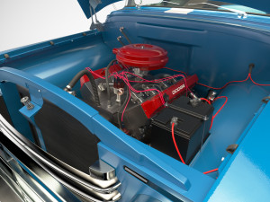 dodge power wagon 1959 Modelo 3D