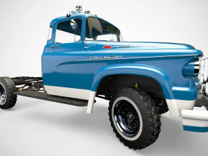 dodge power wagon 1959 3D Model