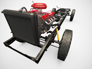 dodge power wagon 1959 Modelo 3D