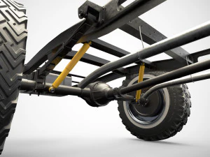 dodge power wagon 1959 3D Model