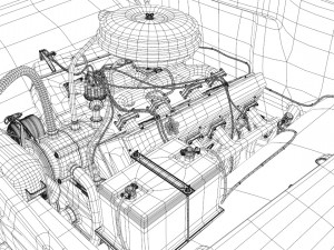 dodge power wagon 1959 Modelo 3D