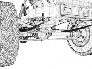 dodge power wagon 1959 Modelo 3D
