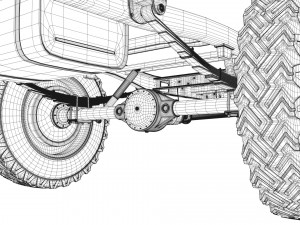 dodge power wagon 1959 Modelo 3D