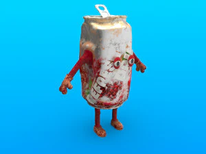 cartoon characters 3D Model