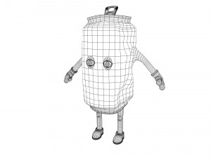 cartoon characters Modèle 3D