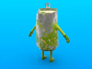 cartoon characters 3D Model