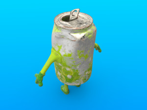 cartoon characters 3D Модель