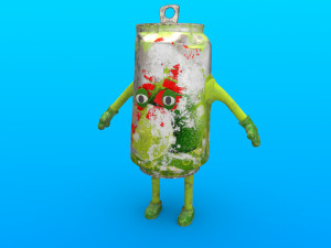 cartoon characters 3D Модель
