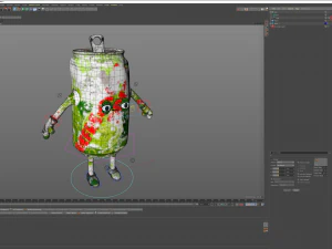 cartoon characters 3D Model