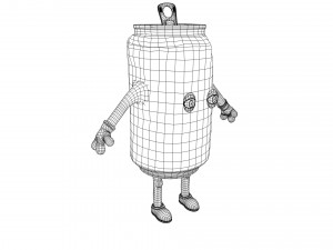 cartoon characters 3D Модель
