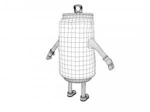 cartoon characters 3D Model