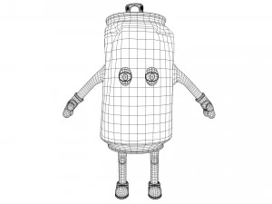 cartoon characters 3D Model