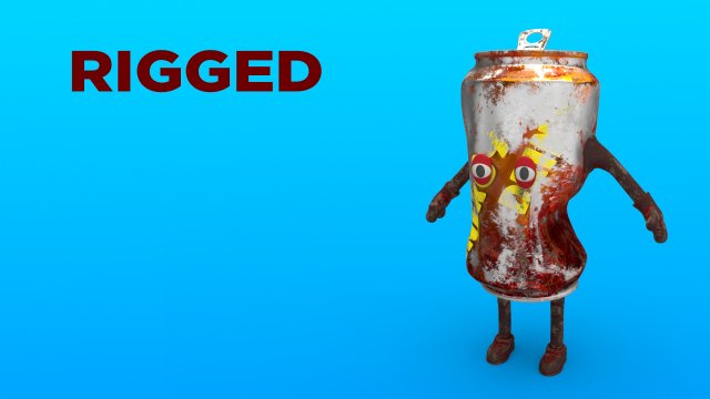 cartoon characters 3D Model .c4d .max .obj .3ds .fbx .stl .blend 