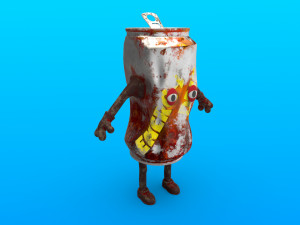 cartoon characters 3D Model