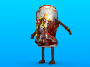 cartoon characters 3D Model