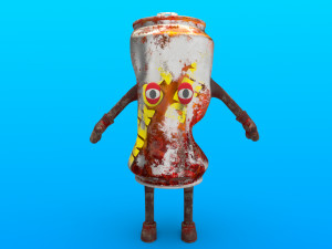 cartoon characters 3D Model