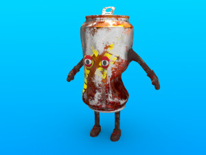 cartoon characters 3D Model