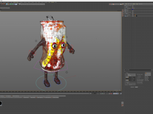 cartoon characters 3D Model