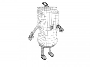 cartoon characters 3D Model