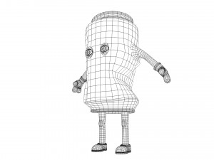 cartoon characters 3D Model
