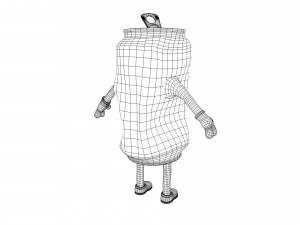 cartoon characters 3D Model