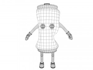 cartoon characters 3D Model