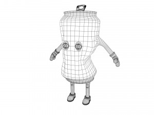 cartoon characters 3D Model