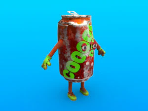 cartoon characters 3D Model