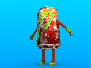 cartoon characters 3D Model