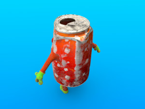 cartoon characters 3D Model