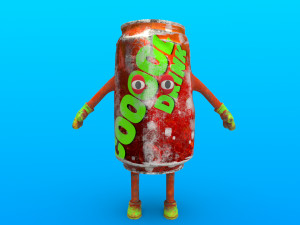 cartoon characters 3D Model