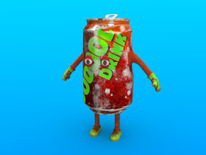 cartoon characters 3D Model