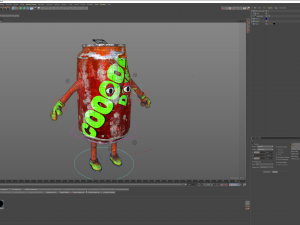 cartoon characters 3D Model