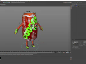 cartoon characters 3D Model